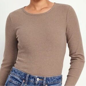 NWT Old Navy Ribbed Long Sleeve Sweater Tee